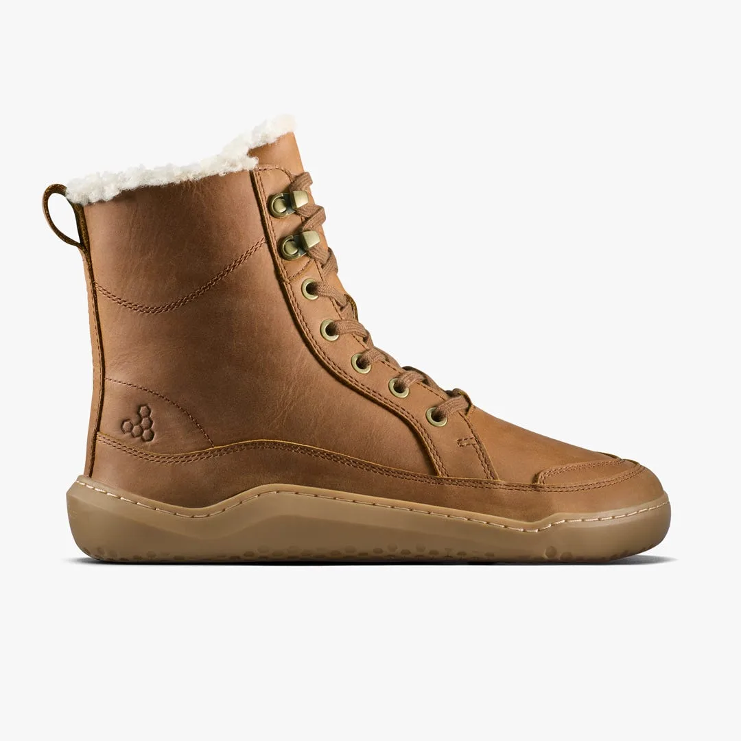 Ботинки Vivobarefoot Gobi Boot II Warmlined — мужская модель, коричневый — фото 1 из 7
