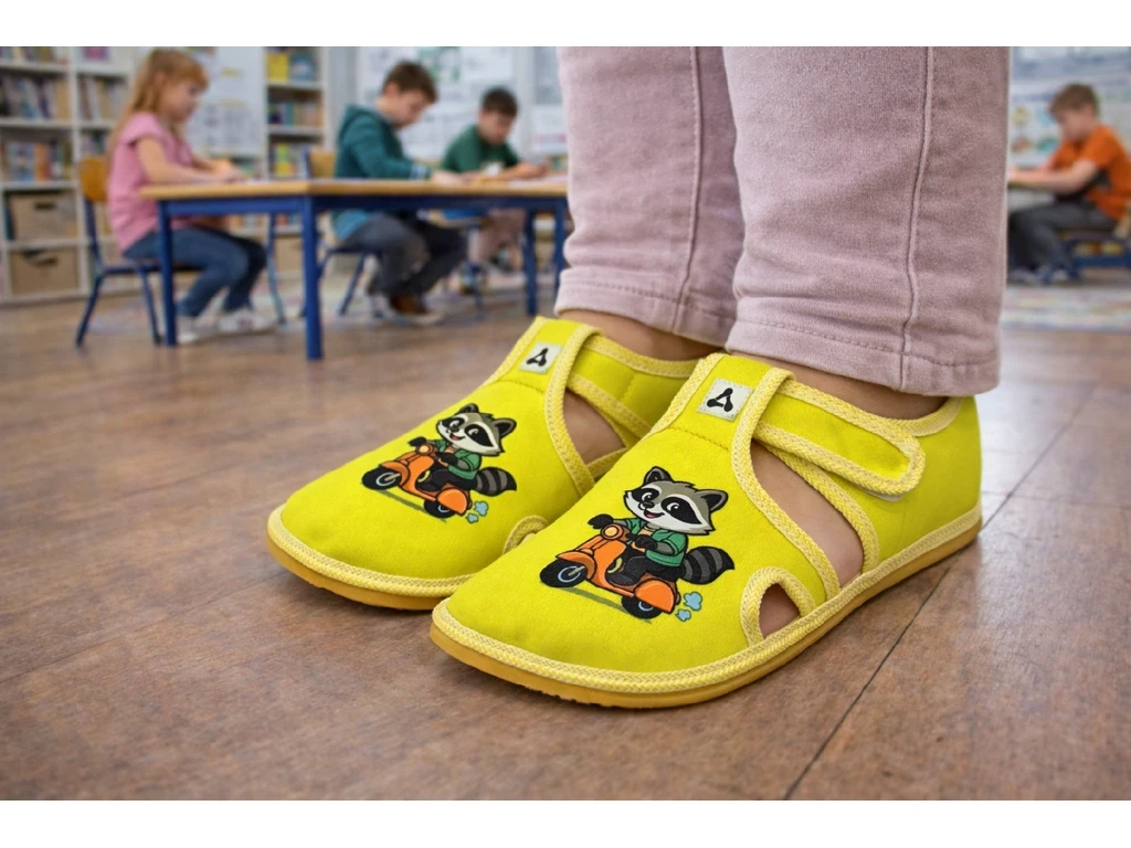 Тапочки Antal Rascal — Raccoon (детские), фото 5