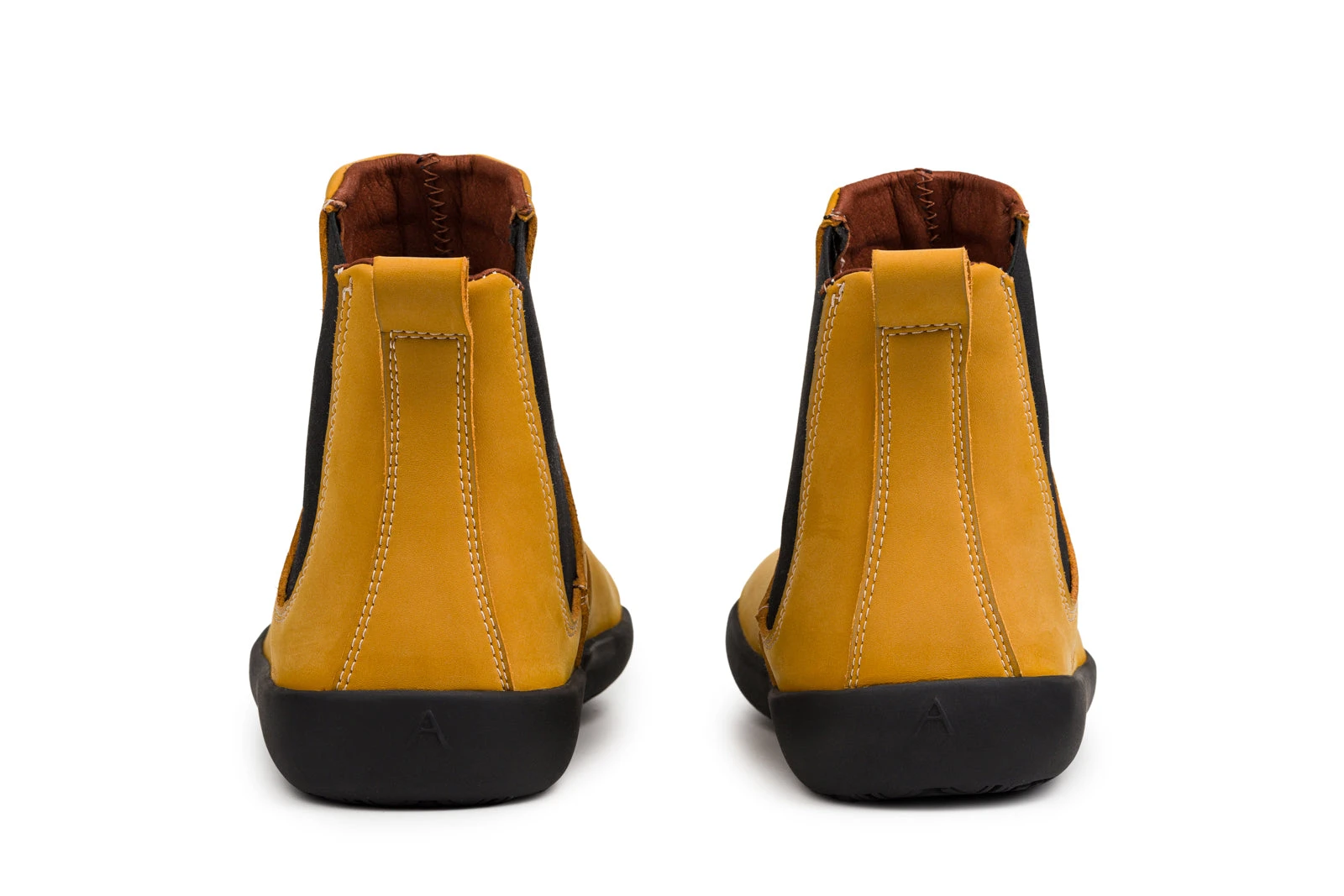 Ботинки Ahinsa Chelsea 2.0 Barefoot — горчичный, фото 8