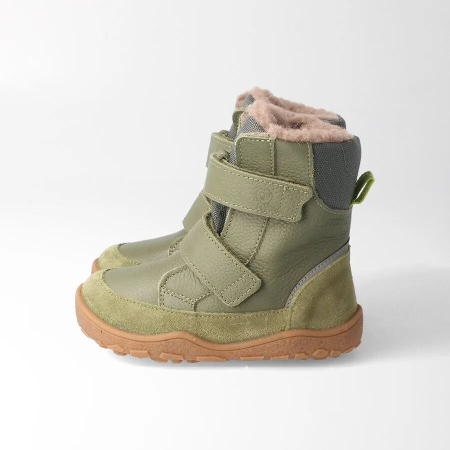 Зимние босоногие ботинки bLIFESTYLE polarfuchsSTYLE — зелёный