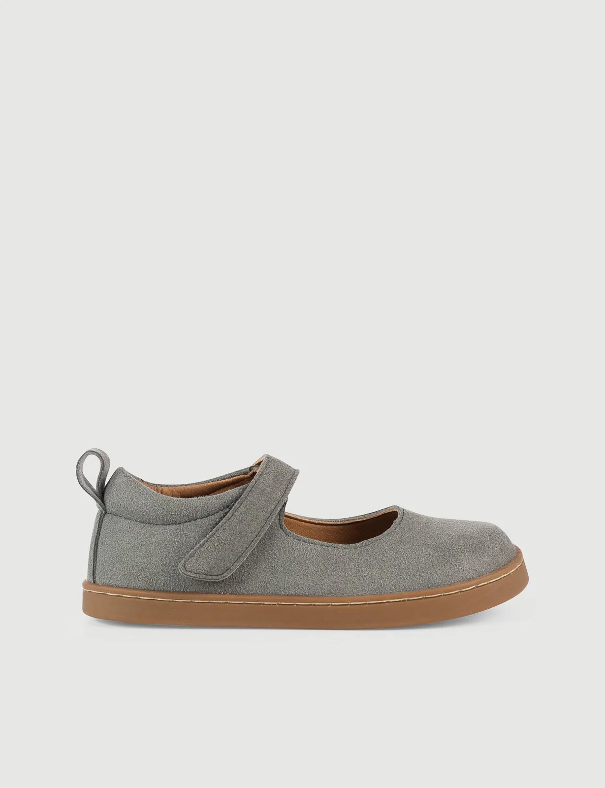 Детские туфли SHUU Mercedita, серые — фото 1 из 4