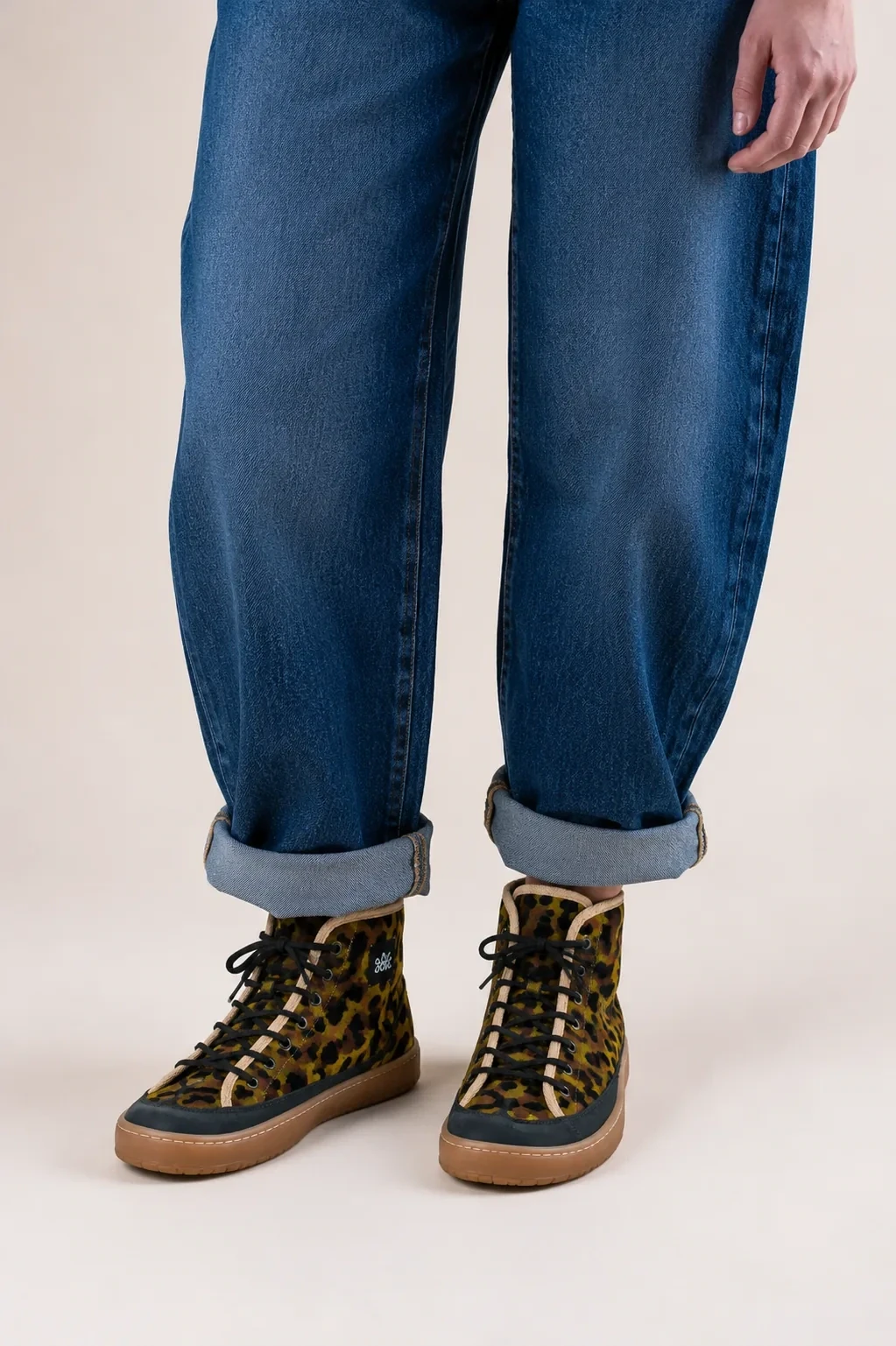 Босоногие ботинки Sambas the bambas Cheetah — анималистичный узор, фото 2