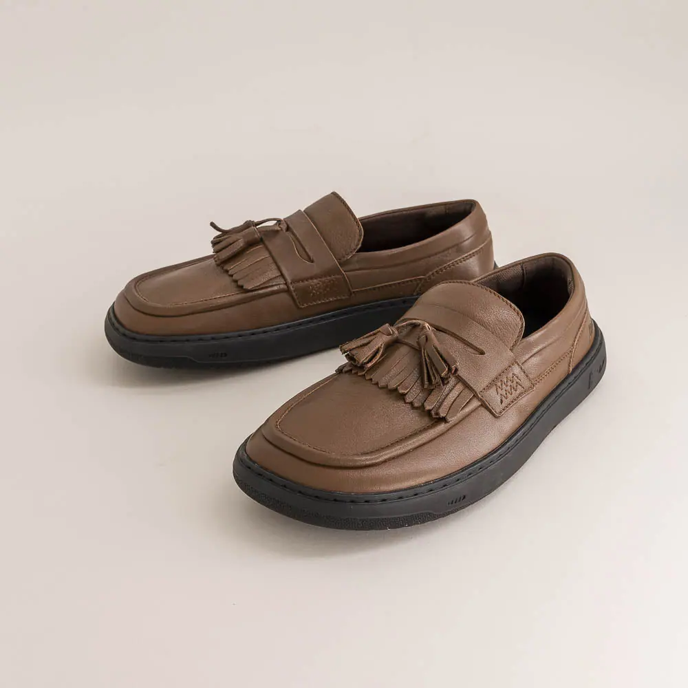 Босоногие лоферы Fleeters Plum — кофейный чёрный — фото 1 из 9