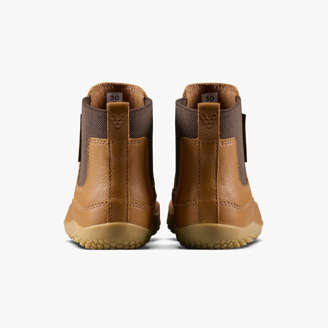 Ботинки Vivobarefoot Gobi Chelsea — для дошкольников, коричневый, фото 5